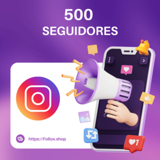 Comprar 500 seguidores Instagram