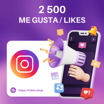 Comprar 2500 Me gusta Instagram