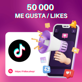 50000 Me Gusta (Likes) TikTok
