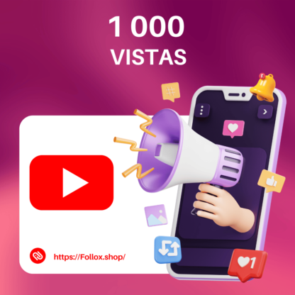 1000 Vistas Youtube
