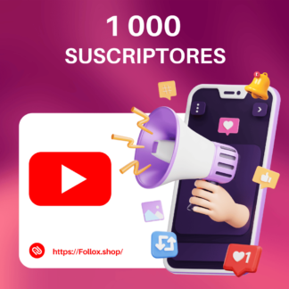 1000 Suscriptores Youtube